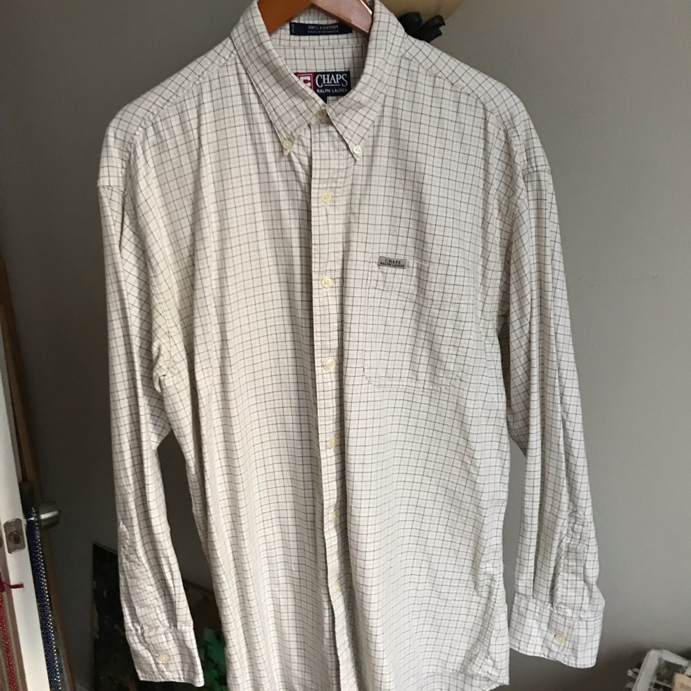 Chaps RL large button down shirt